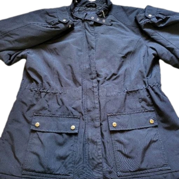 Lands' End Black Women's jacket size large 14-16 - Picture 7 of 13